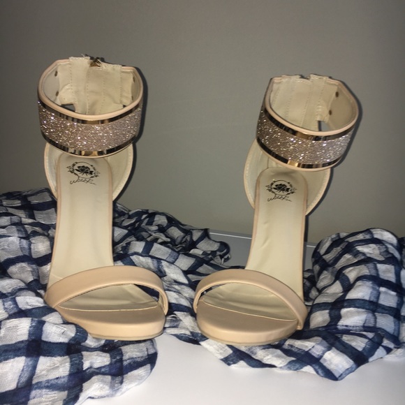 Ankle Strap Heels • Wild Rose • New Condition - Picture 2 of 6